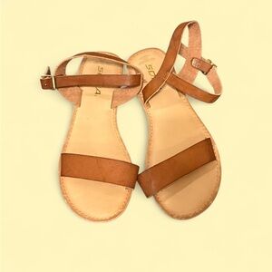 Brown Leather Sandals